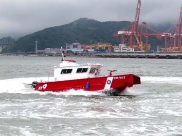 Fire fighting boat of Chungbuk Fire Service Headquarter Patrol Boats (2016)